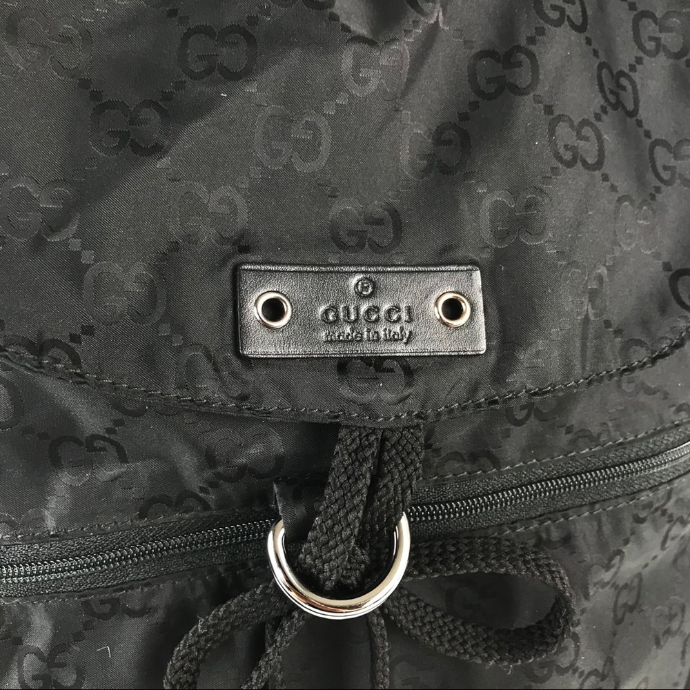 GUCCI GG Monogram Nylon Backpack - Picture 4 of 12